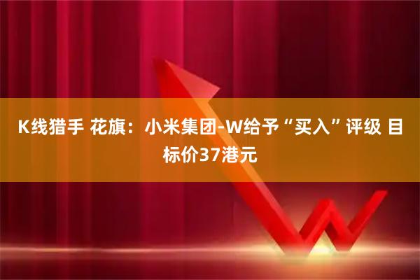 K线猎手 花旗：小米集团-W给予“买入”评级 目标价37港元